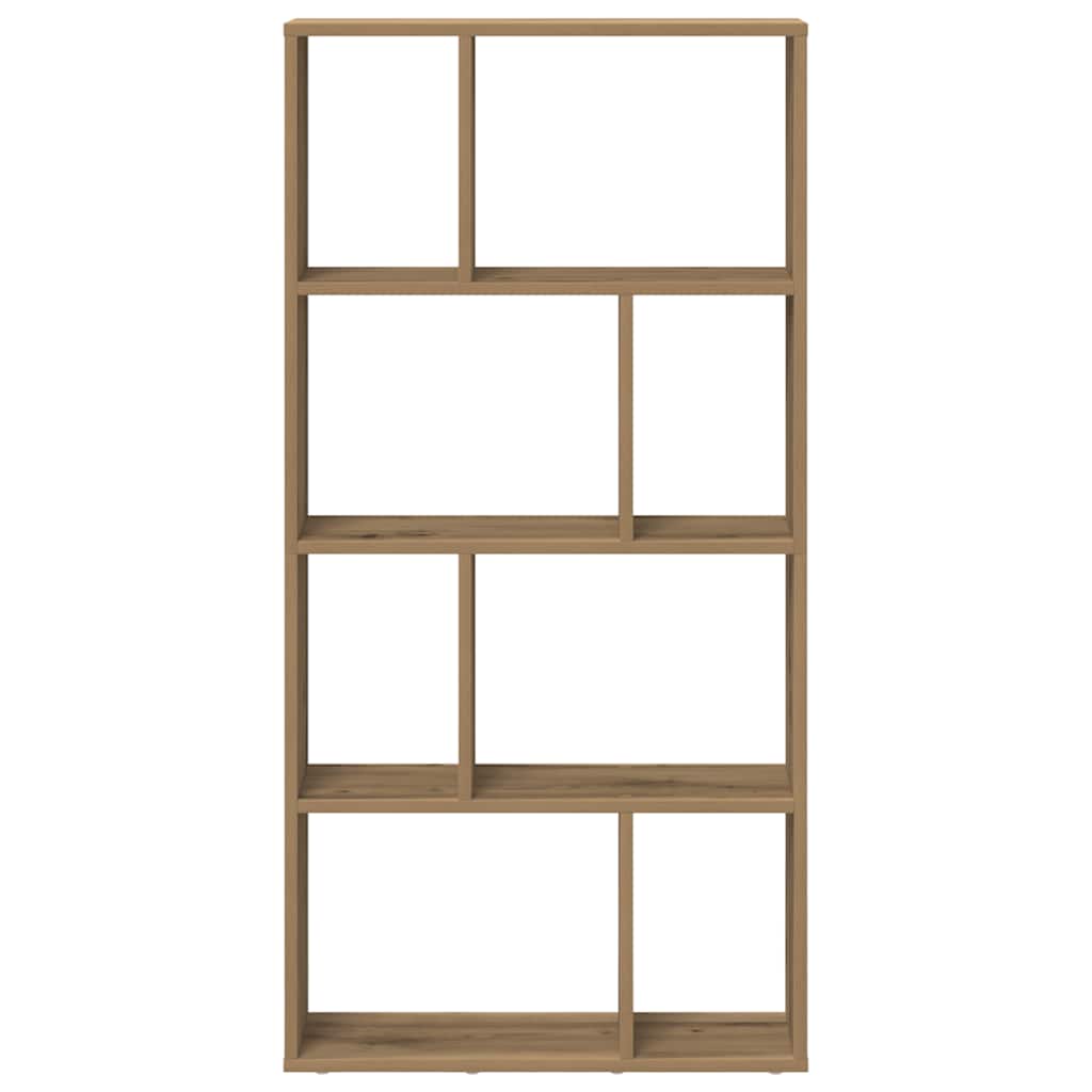 Bokhylle artisan eik 60x20x120,5 cm konstruert tre