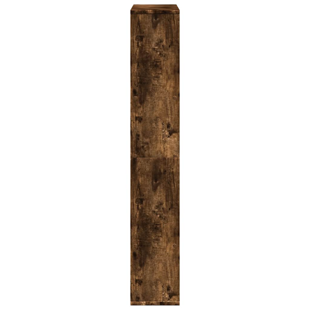 Bokhylle røkt eik 72x20x120,5 cm konstruert tre