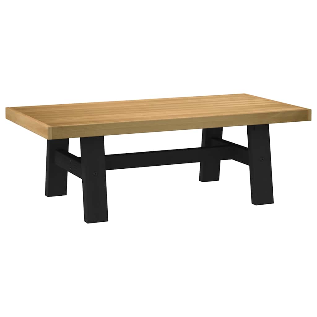 Salongbord NOAIN A-formede ben 120x60x40 cm heltre furu