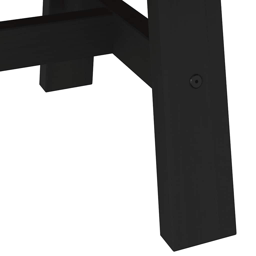 Salongbord NOAIN A-formede ben 120x60x40 cm heltre furu