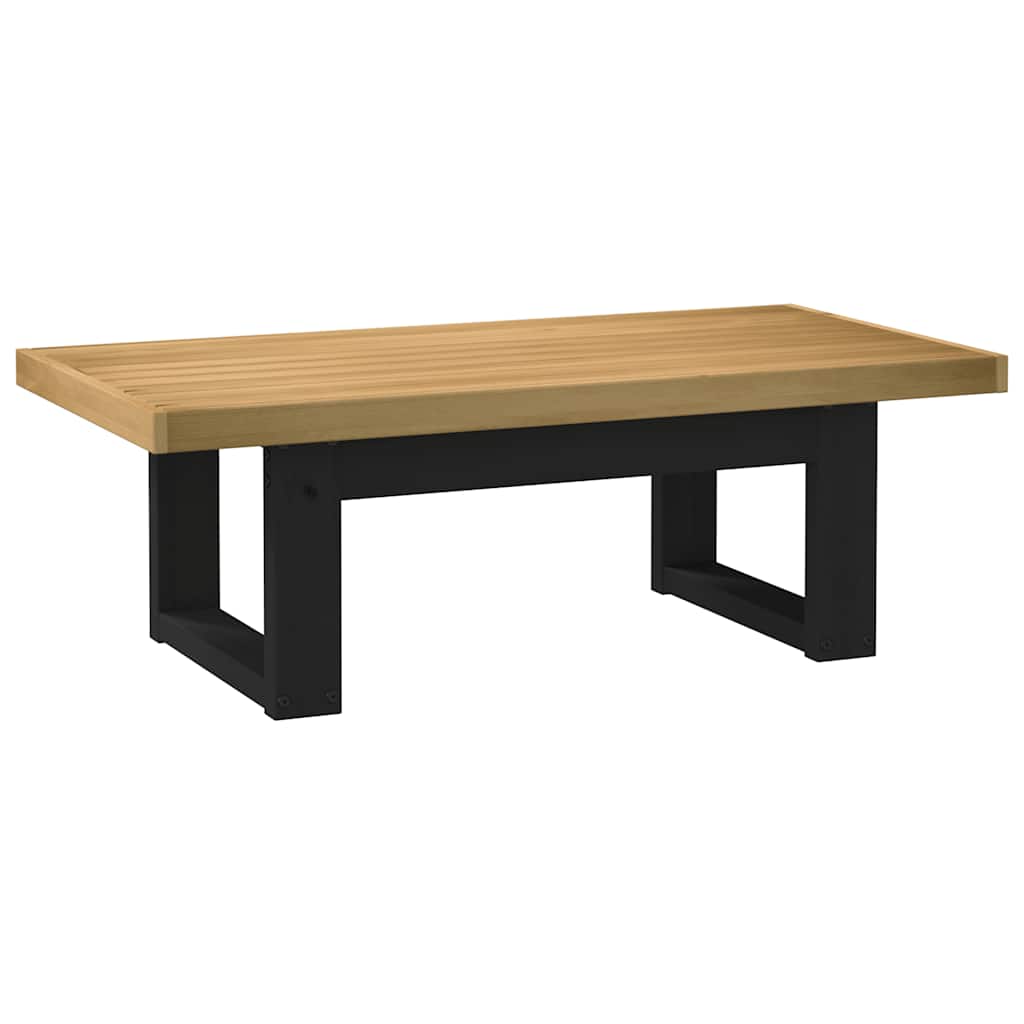 Salongbord NOAIN U-formede ben 120x60x40 cm heltre furu