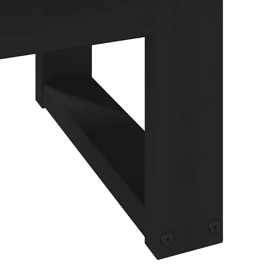 Salongbord NOAIN U-formede ben 120x60x40 cm heltre furu