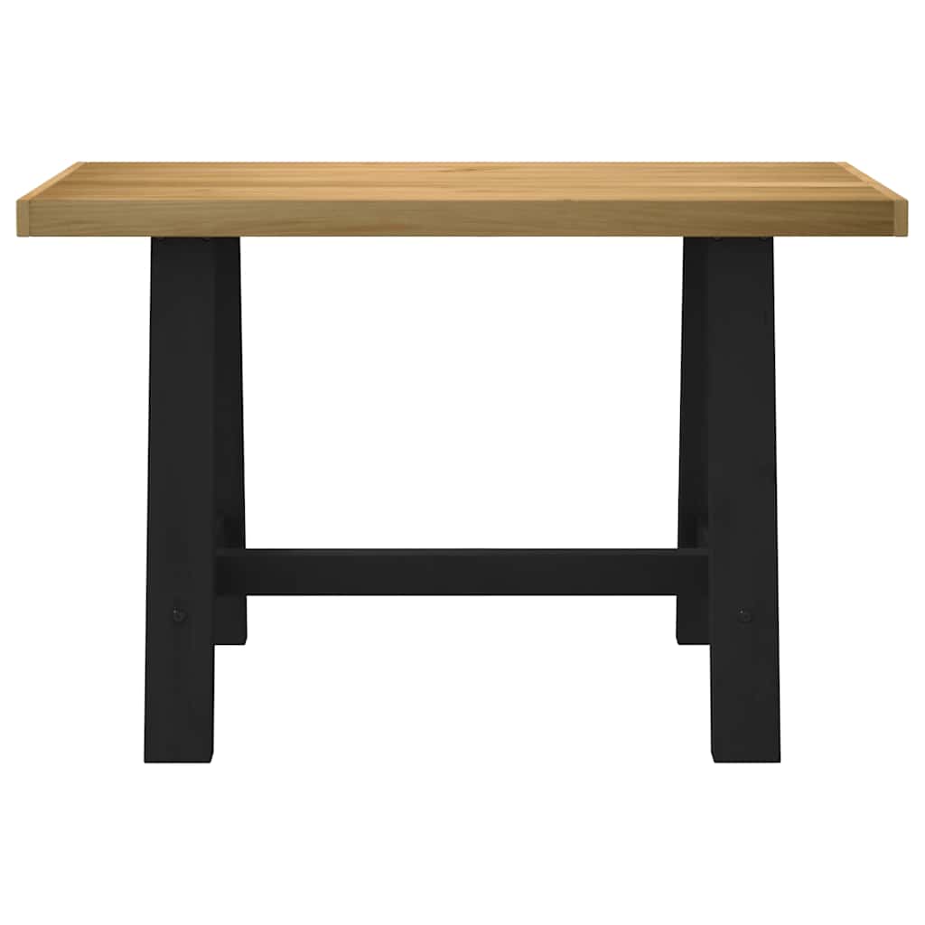 Skrivebord NOAIN A-formede ben 120x50x75 cm heltre furu