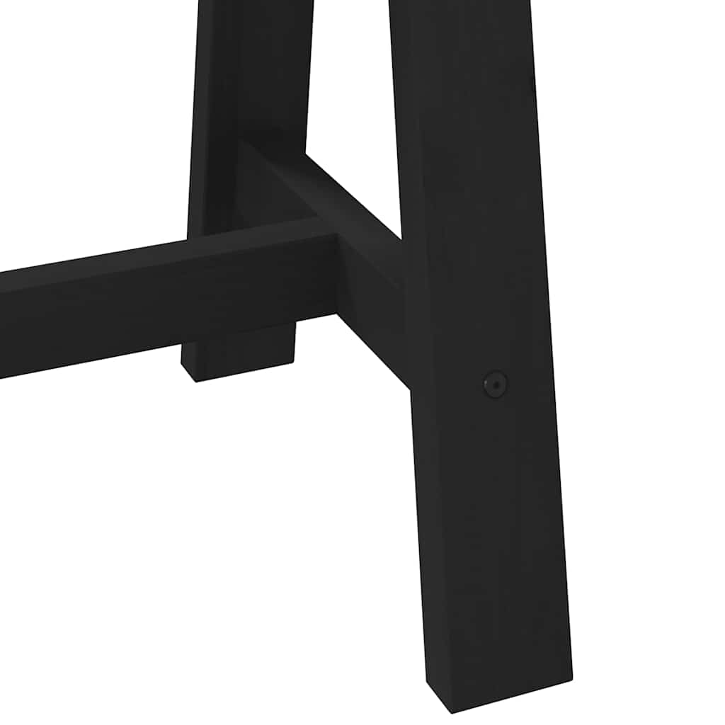 Skrivebord NOAIN A-formede ben 120x50x75 cm heltre furu