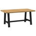 Spisebord NOAIN A-formede ben 160x90x75 cm heltre furu