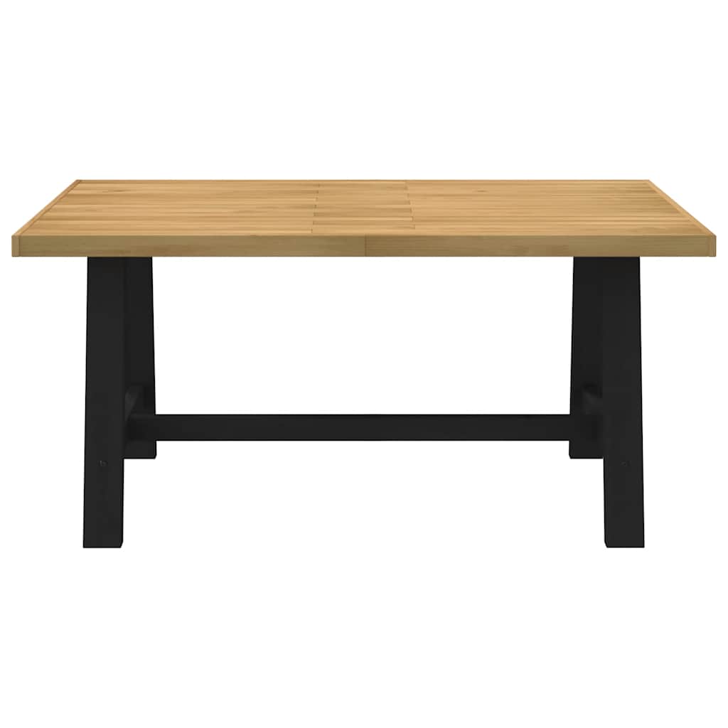 Spisebord NOAIN A-formede ben 160x90x75 cm heltre furu