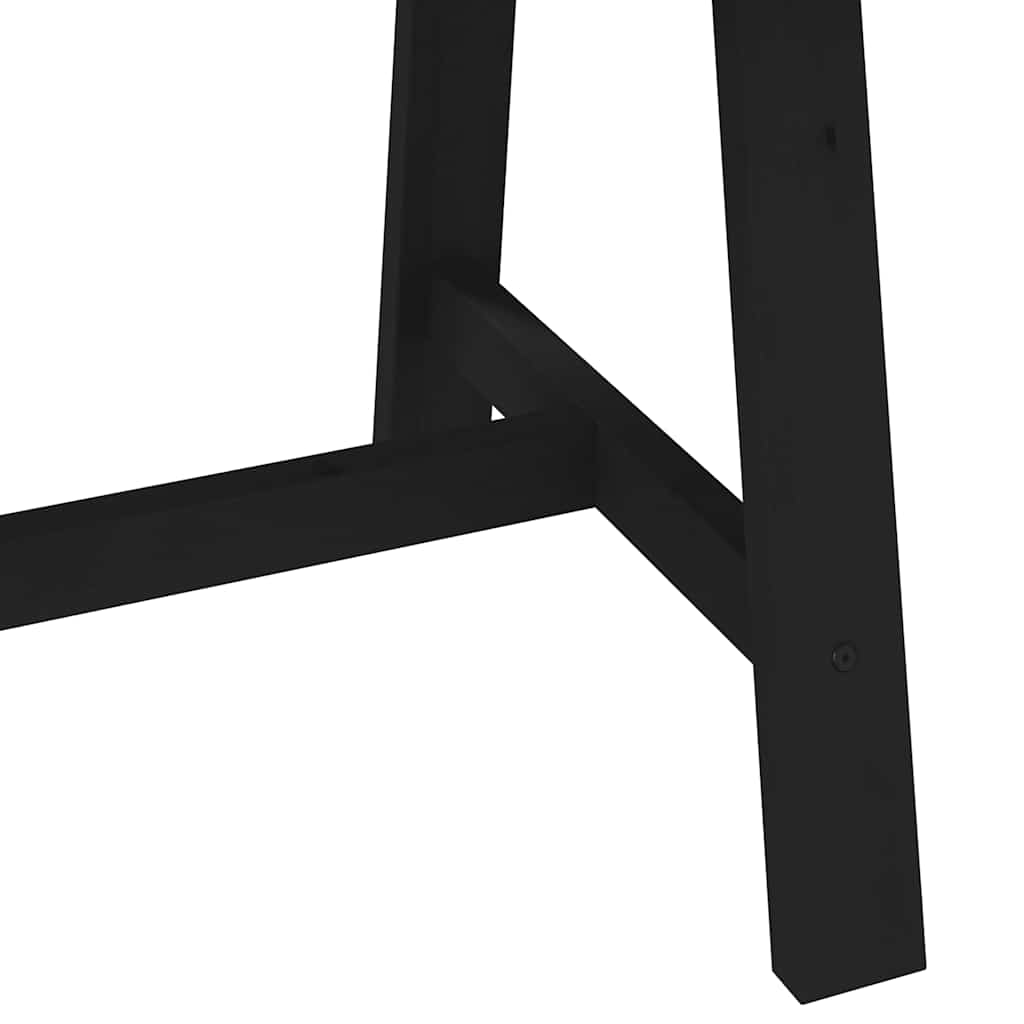 Spisebord NOAIN A-formede ben 180x90x75 cm heltre furu