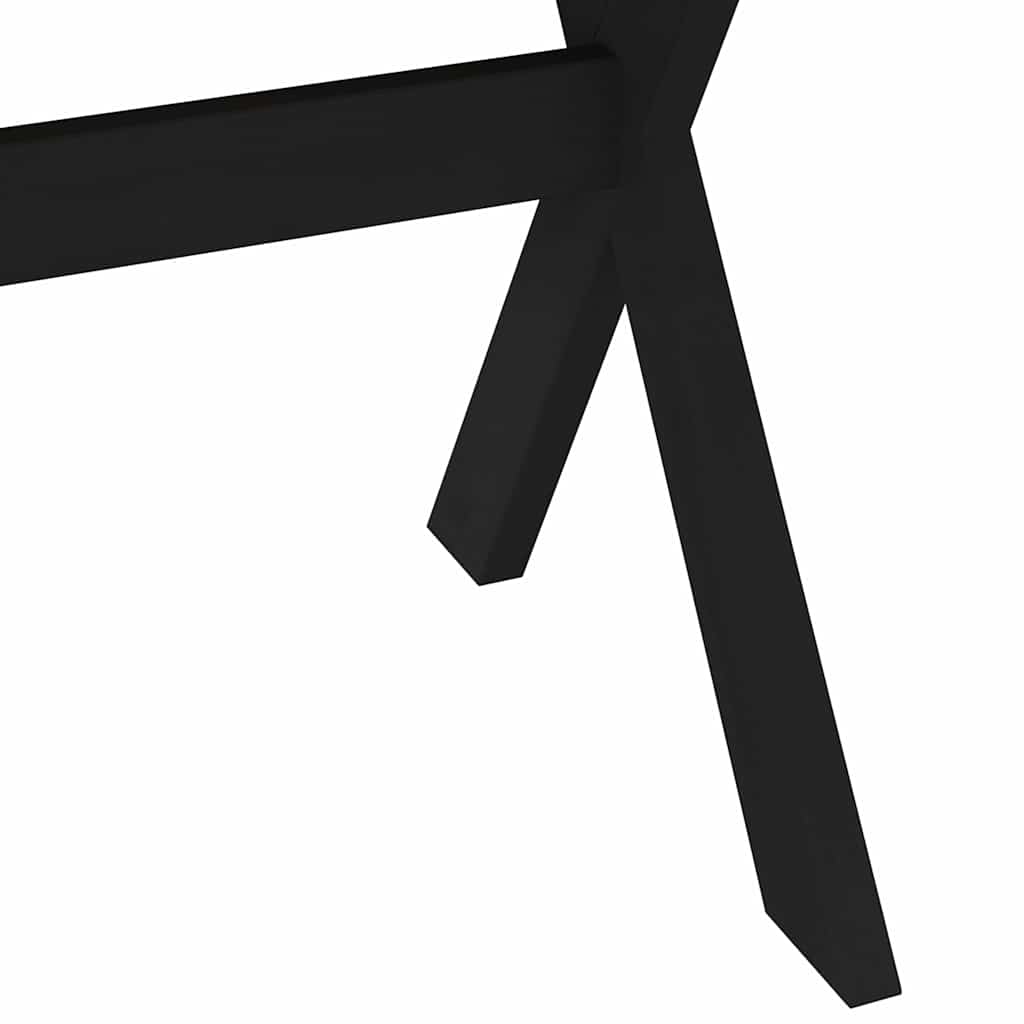 Spisebord NOAIN X-formede ben 180x90x75 cm heltre furu