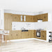 Vaskeskap Porto 2 stk. Brun 80 x 46 x 81,5 cm Konstruert tre