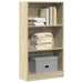 Bokhylle sonoma eik 60x24x109 cm konstruert tre