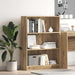 Bokhylle artisan eik 80x24x109 cm konstruert tre