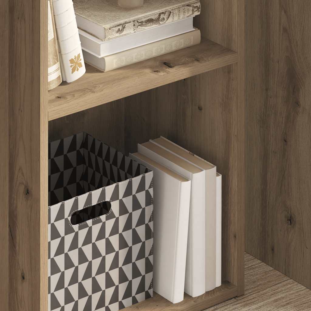 Bokhylle artisan eik 40x30x77 cm konstruert tre