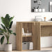 Bokhylle artisan eik 40x30x77 cm konstruert tre