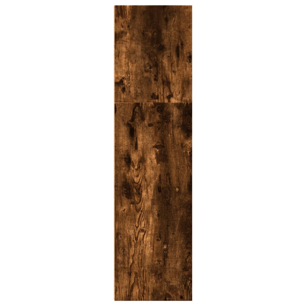 Bokhylle røkt eik 40x30x114 cm konstruert tre