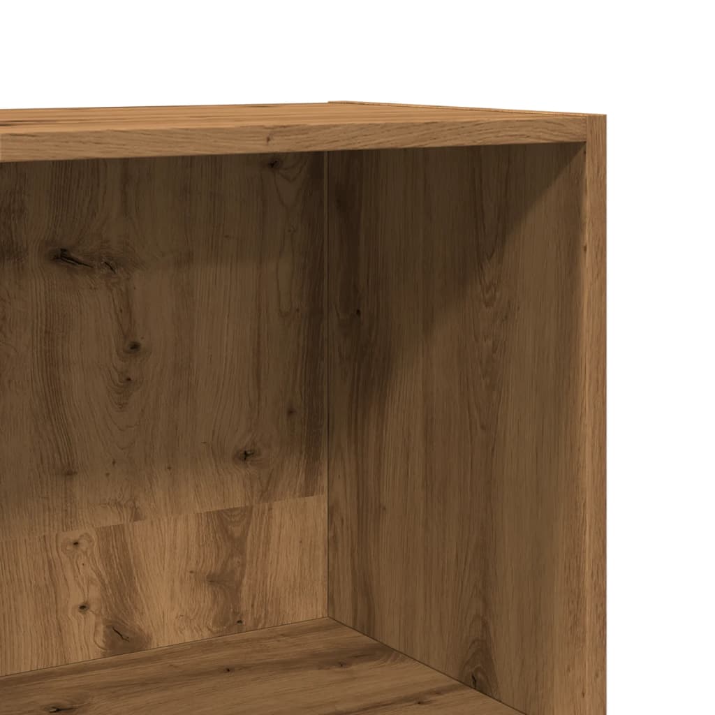 Bokhylle artisan eik 40x30x114 cm konstruert tre