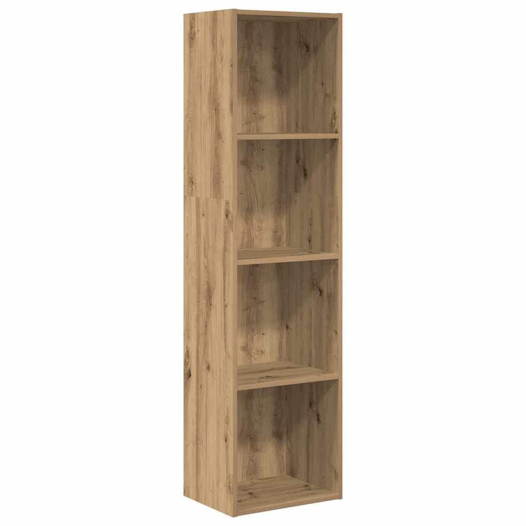 Bokhylle artisan eik 40x30x152 cm konstruert tre