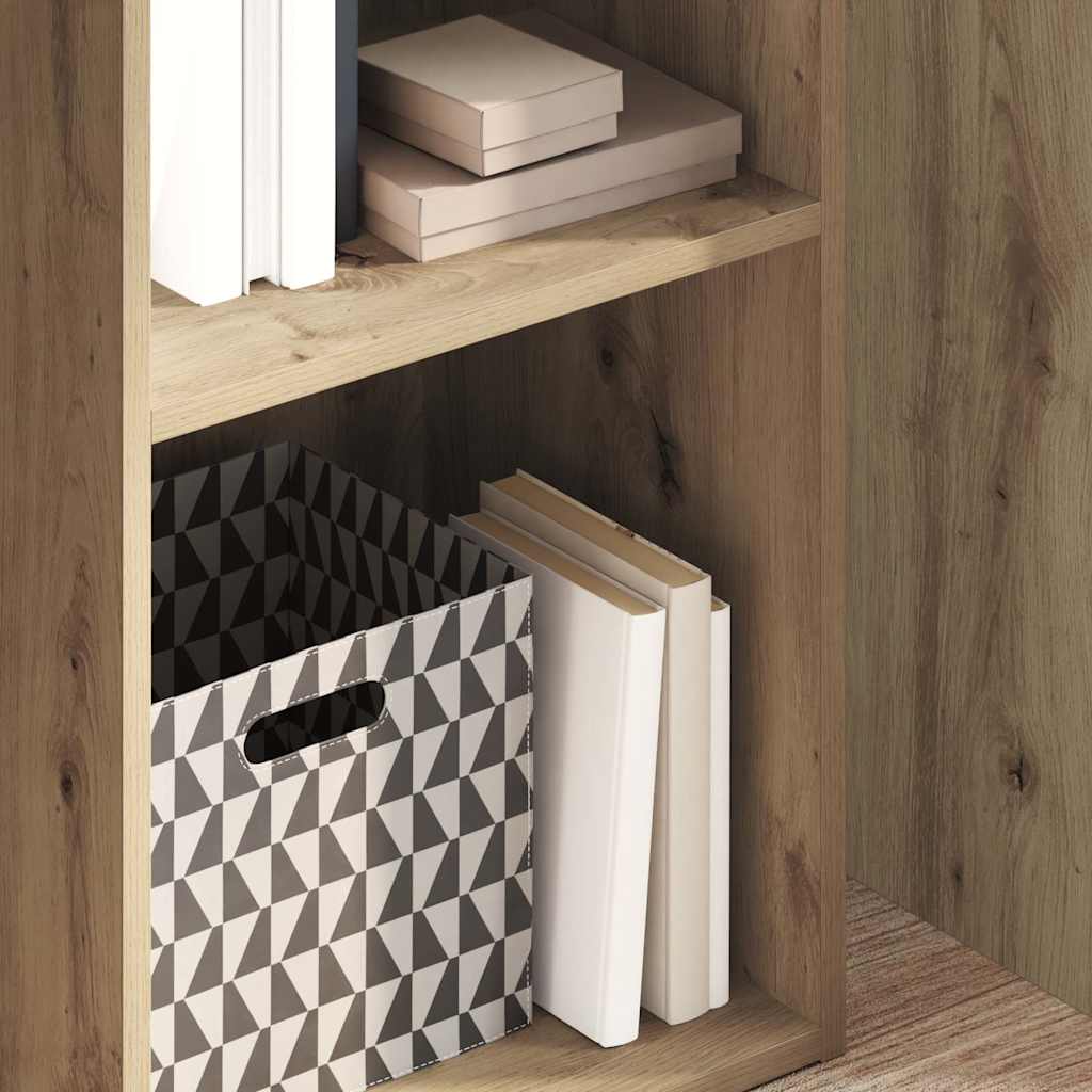 Bokhylle artisan eik 40x30x152 cm konstruert tre