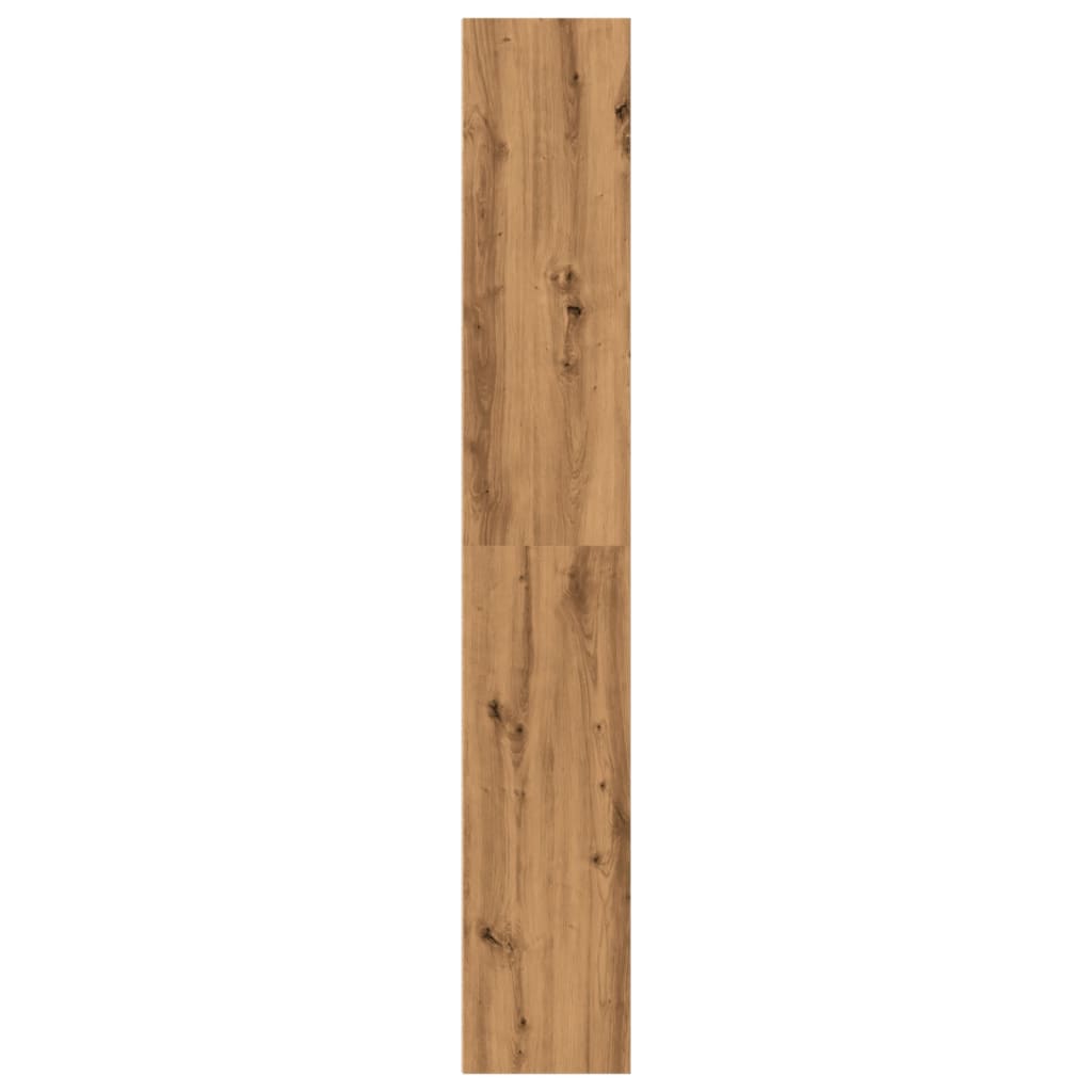 Bokhylle artisan eik 40x30x189 cm konstruert tre