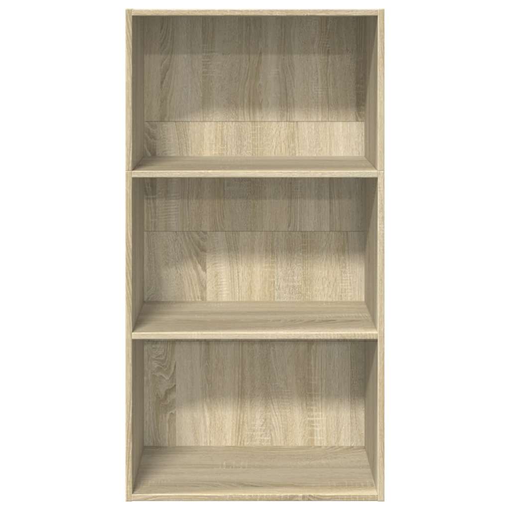 Bokhylle sonoma eik 60x30x114 cm konstruert tre