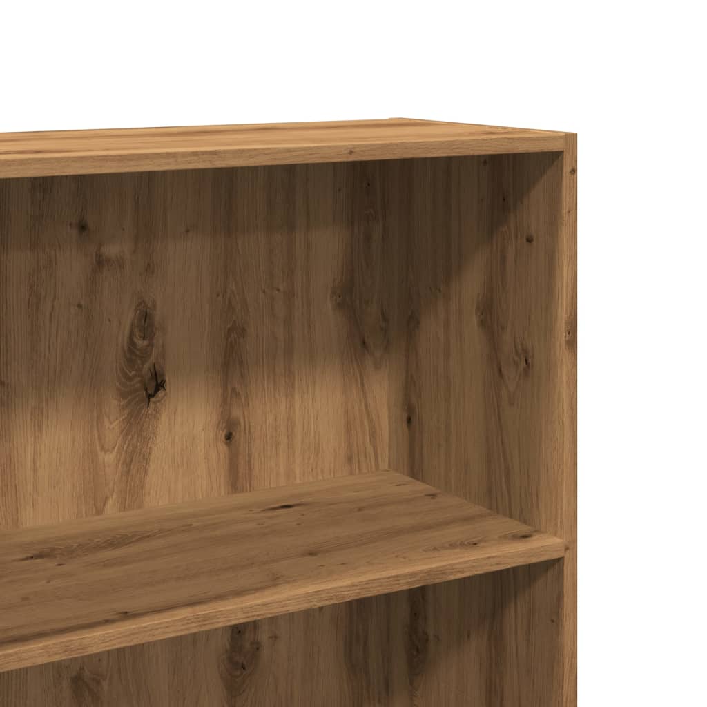 Bokhylle artisan eik 60x30x189 cm konstruert tre