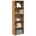 Bokhylle artisan eik 60x30x189 cm konstruert tre