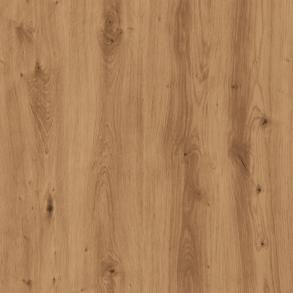 Bokhylle artisan eik 80x30x114 cm konstruert tre
