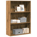 Bokhylle artisan eik 80x30x114 cm konstruert tre