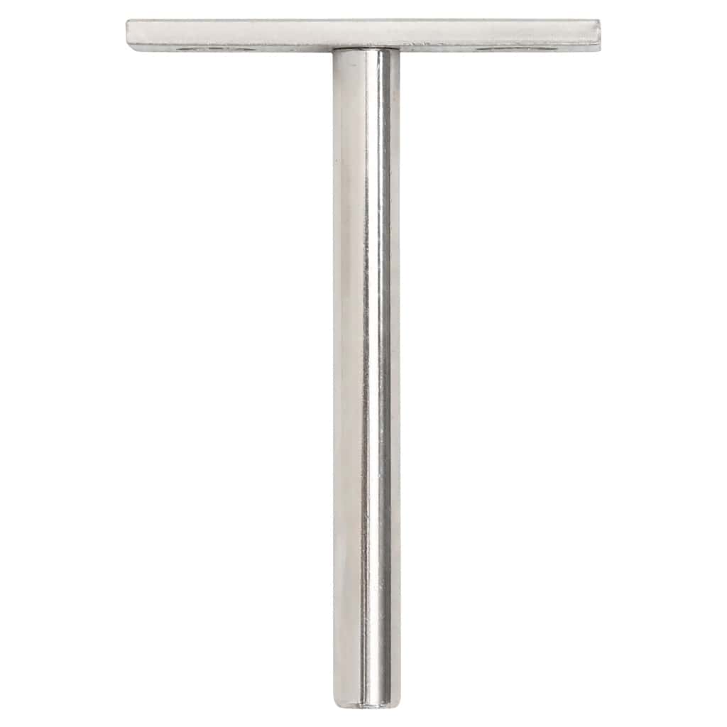 Flytende hyllebraketter 12stk usynlig Ø10x100 mm karbonstål vidaXL