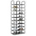 Skohyller 2 stk 10-lags svart 33x33x174 cm ikke-vevd stoff