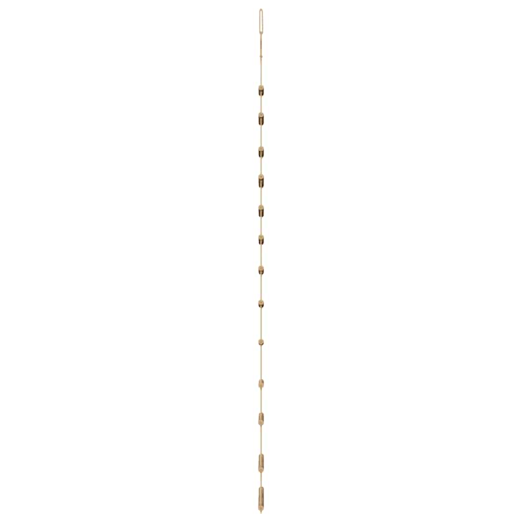 Hengende juletre med toppstjerne 86x180 cm naturlig gren
