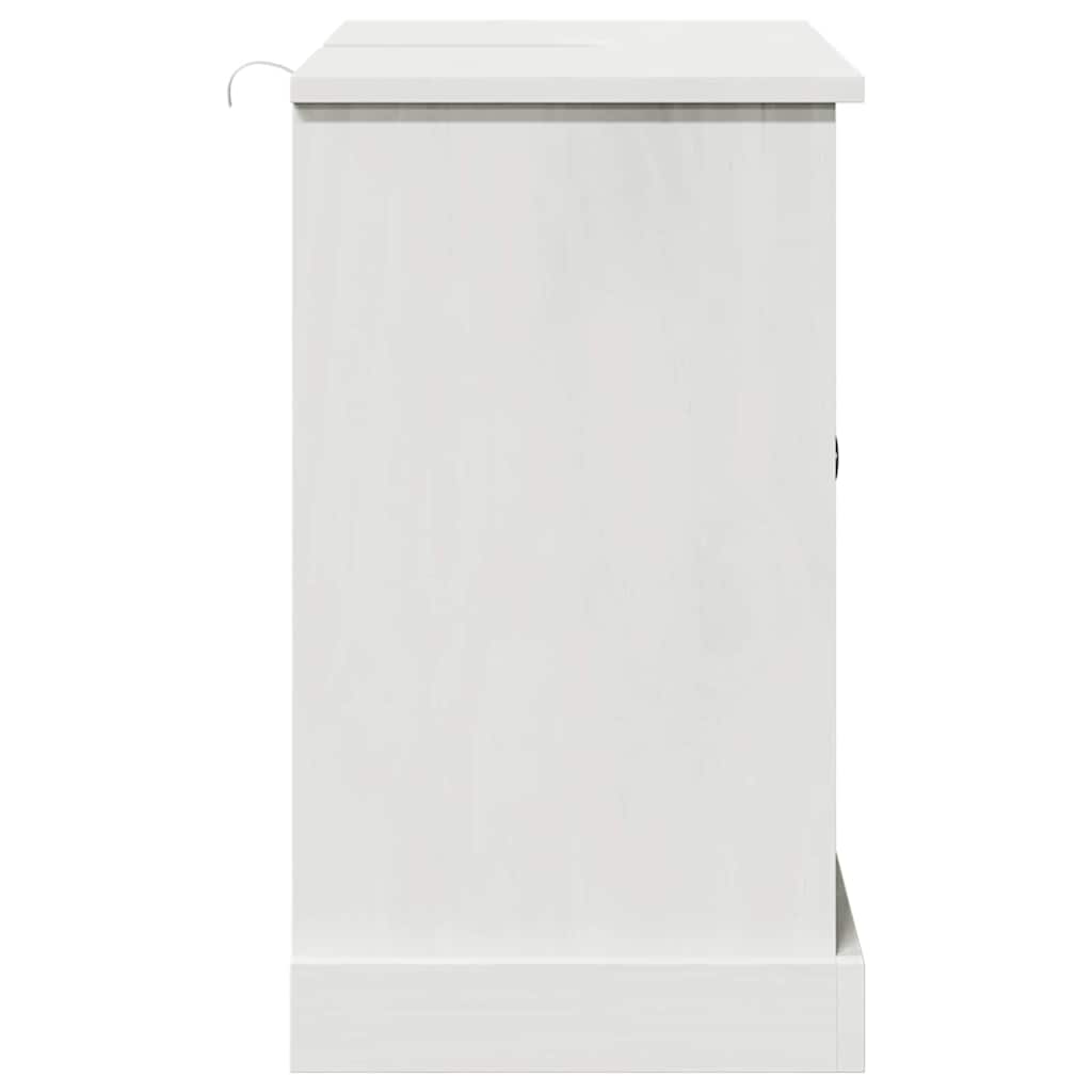 Vaskeskap VIGO Hvit og Antikkhvit 68 x 34 x 59 cm Heltre furu