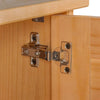 Baderomsskap VIGO honningbrun 37 x 34 x 80 cm Heltre furu