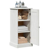 Baderomsskap VIGO antikk hvit 37 x 34 x 80 cm Heltre furu