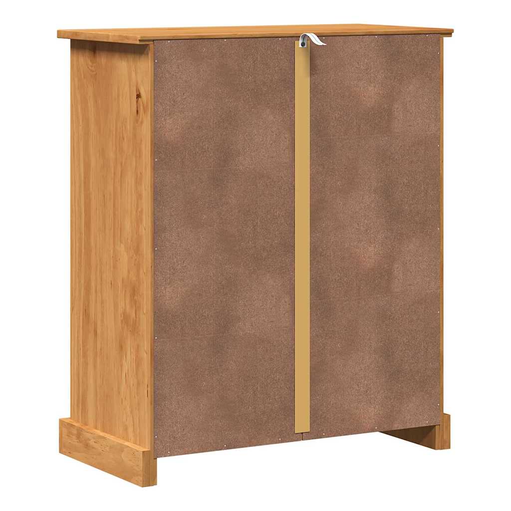Baderomsskap med hylle VIGO Brun og Honningbrun 68 x 34 x 80 cm