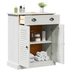 Baderomsskap VIGO Hvit 67,5 x 34 x 80 cm Heltre furu