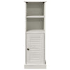 Baderomsskap med lagring VIGO Hvit 37 x 34 x 110 cm Heltre furu