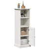 Baderomsskap med lagring VIGO Hvit 37 x 34 x 110 cm Heltre furu