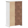 Baderomsskap VIGO Hvit 67,5 x 34 x 110 cm Heltre furu