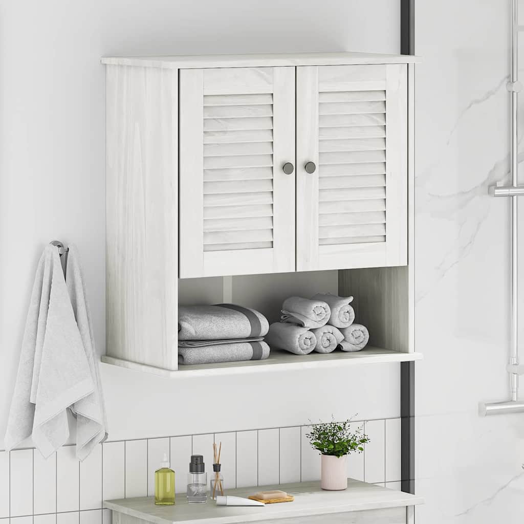 Baderomsskap VIGO Hvit og Antikkhvit 67,5 x 34 x 71,5 cm