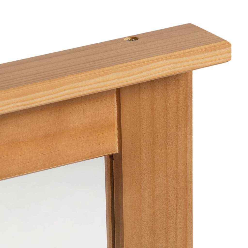 Speil med speil VIGO Honning brun 55,5 x 5 x 70 cm Heltre furu