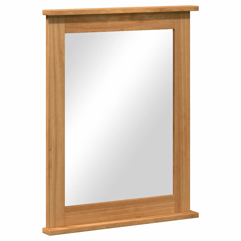 Speil med speil VIGO Honning brun 55,5 x 5 x 70 cm Heltre furu