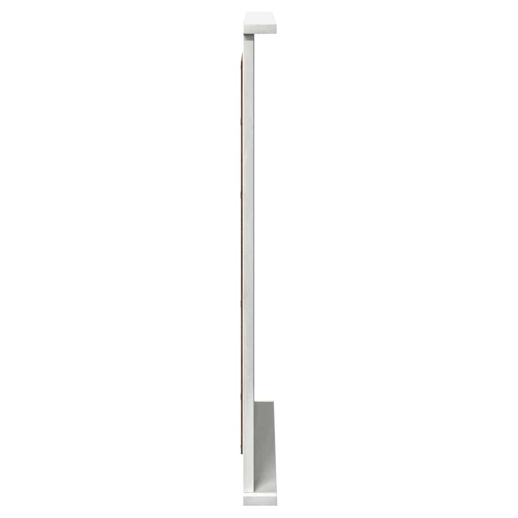 Speil Rektangulær VIGO Antikk hvit 55,5 x 5 x 70 cm Heltre furu