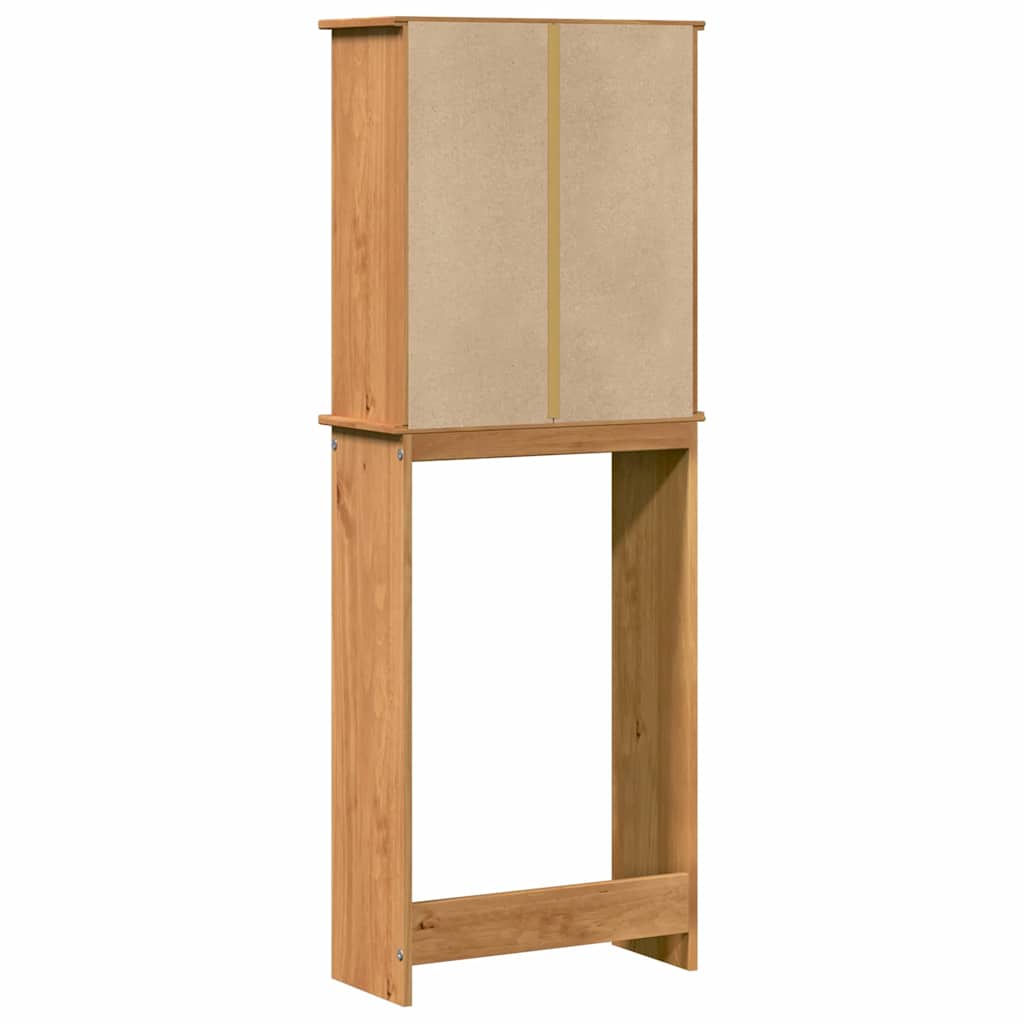 Toalett skap med dør VIGO Brun og Honningbrun 60 x 27 x 161 cm