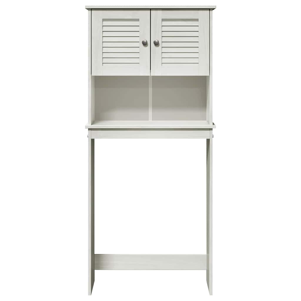 Vaskemaskinskap VIGO Hvit og Antikkhvit 72,5 x 27 x 161 cm