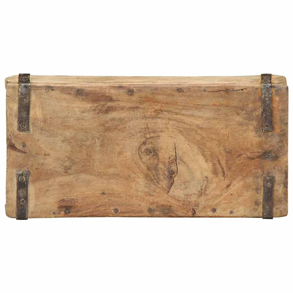 Brett med lagring Brun 30 x 15 x 9 cm Massiv Reclaim Tre