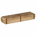 Brett med lagring Brun 57 x 15 x 9 cm Massiv Reclaim Tre