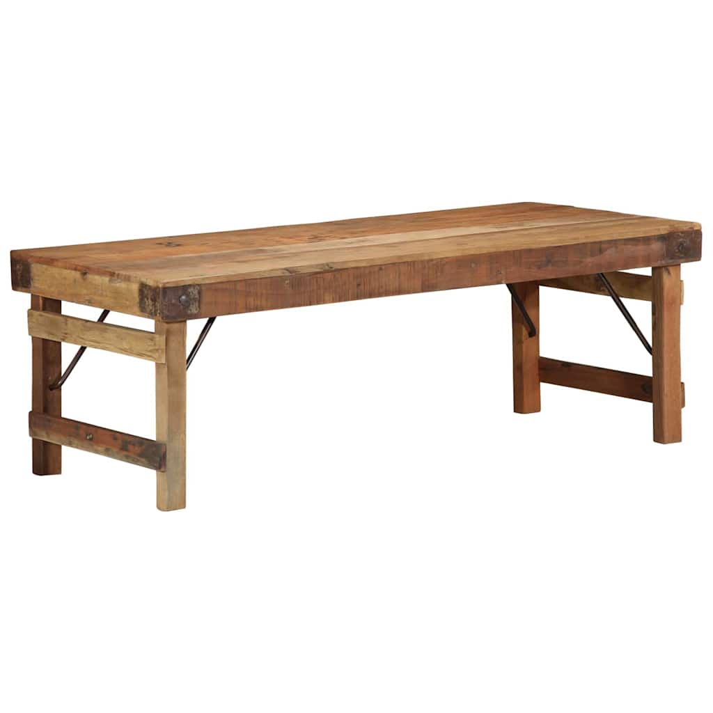 Kaffebord Brun 110 x 55 x 40 cm Massiv Reclaim Tre