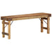benk Naturlig 110 x 35 x 46 cm Gjenbrukt Gammel Tre