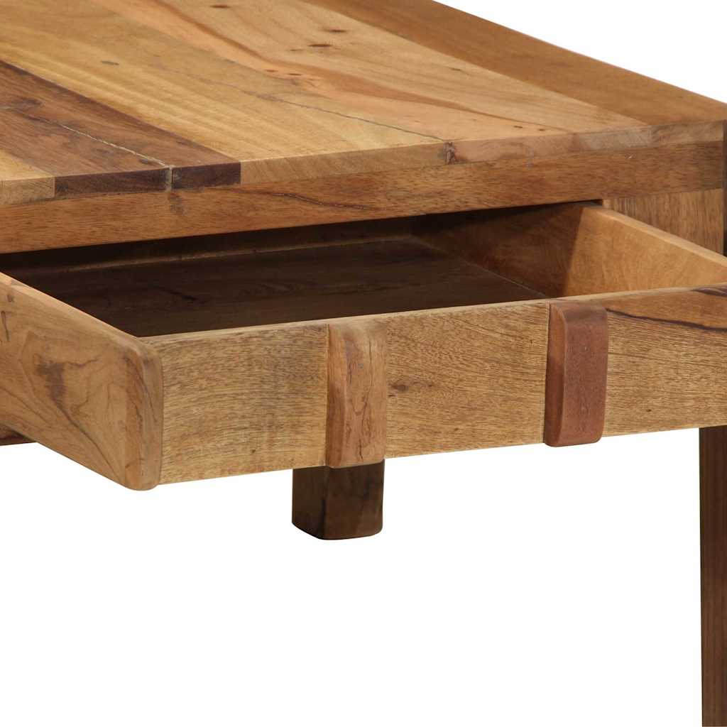 Kaffebord med skuff Brun 110 x 54 x 35 cm Massiv Reclaim Tre
