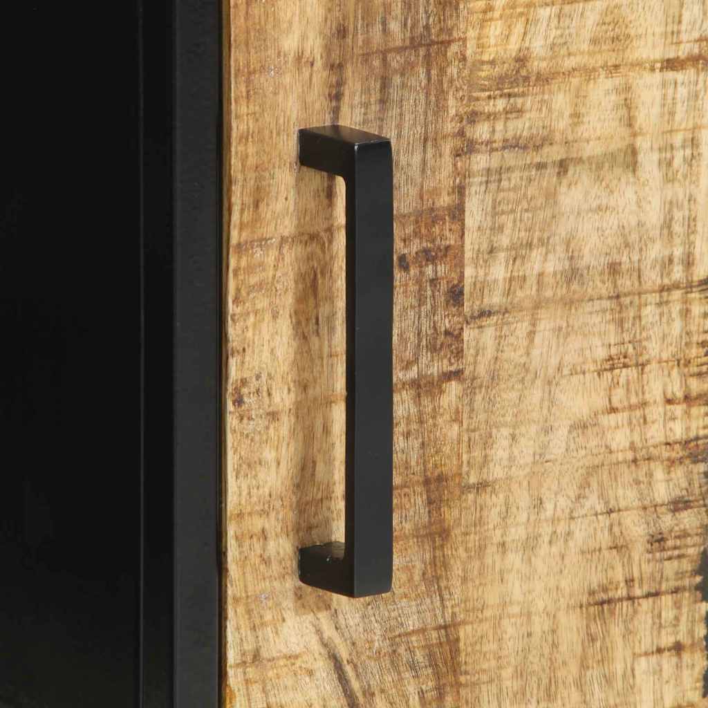 Nattbordskap 2 pcs Brunt og svart 30 x 30 x 40 cm